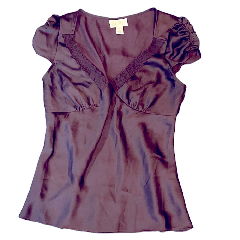 Ann Taylor satin top